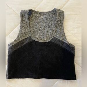 Beyond Yoga Spacedye Cropped Tank size Large Multiple Gray